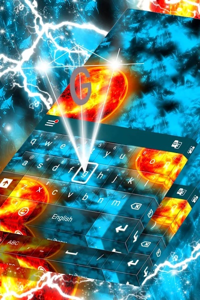 Galaxy Keyboard GO Theme - Preview 2
