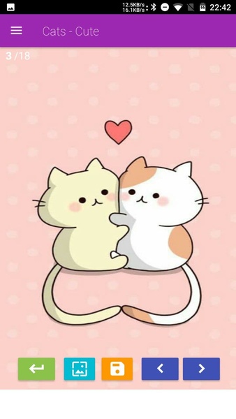 Kawaii Gatos Fondos Pantalla - Preview 9
