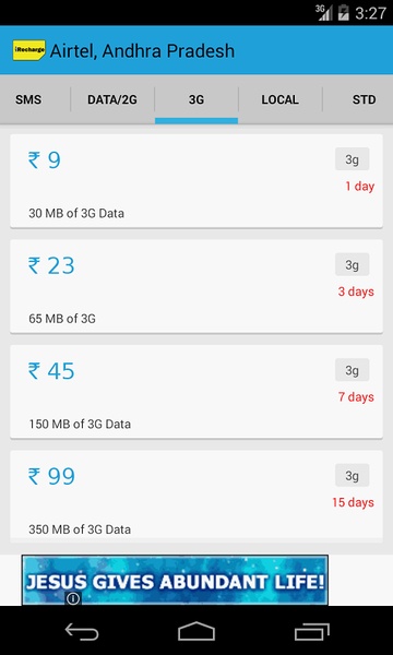 Recharge Plans + Offers - Preview 2
