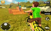 Uphill Bicycle Rider BMX Race screenshot 5