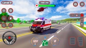 Ambulance Simulator Games 3D screenshot 2
