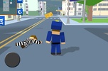 Blocky Cop Craft Running Thief screenshot 1