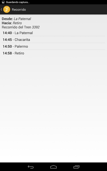Horarios San Martin - Preview 1