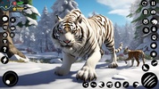 Arctic White Tiger Family Sim screenshot 1