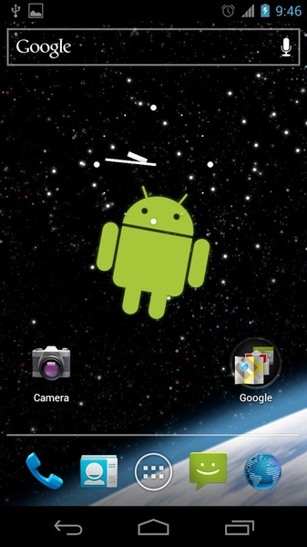 Droid in Space Live Wallpaper - Preview 8