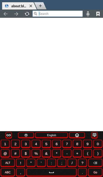 Red Keyboard Theme - Preview 5