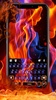 Flaming Fire Keyboard Theme screenshot 3