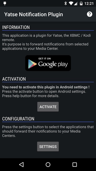 Yatse Notification Plugin - Preview 2