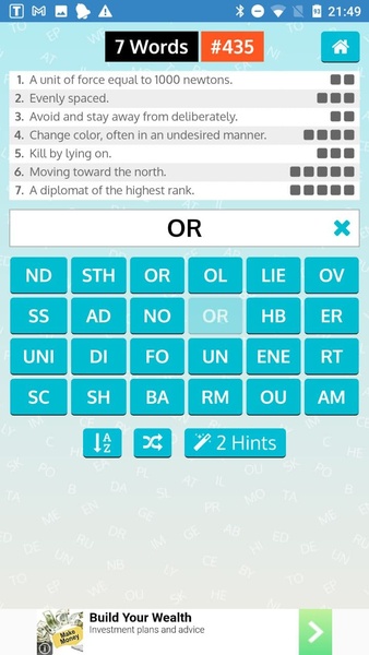 7 Words - online Quiz - Preview 6