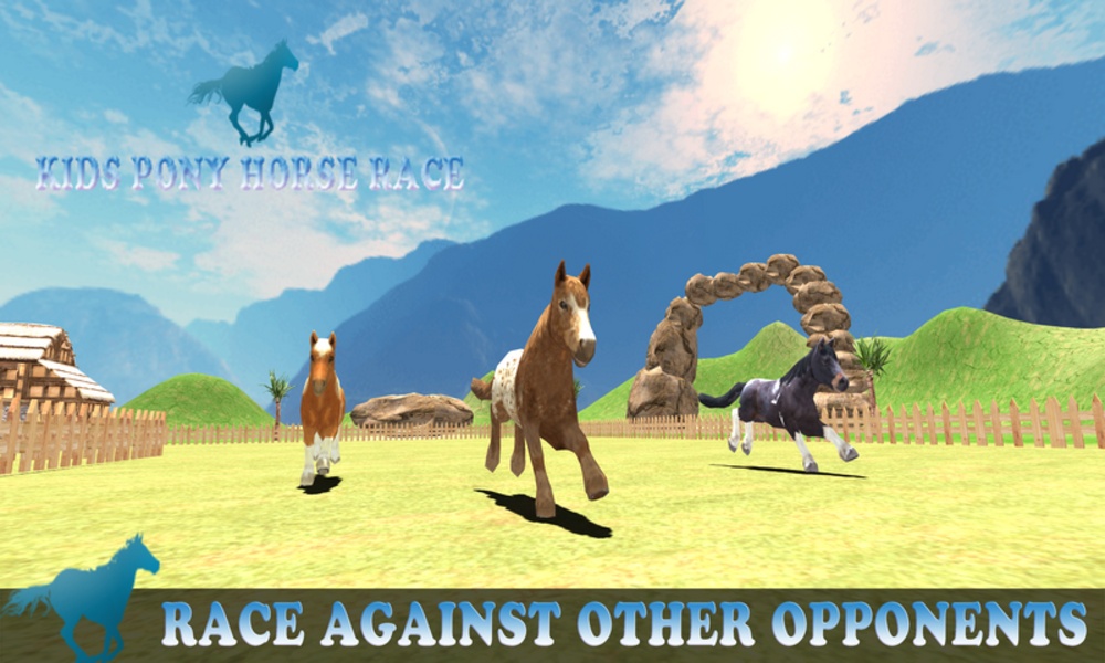 Pony Horse Kids Race 3D - Preview 11