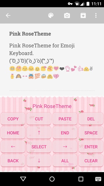 Pink Rose Theme - Preview 3