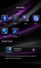 Purple Light GOLauncher EX Theme screenshot 3