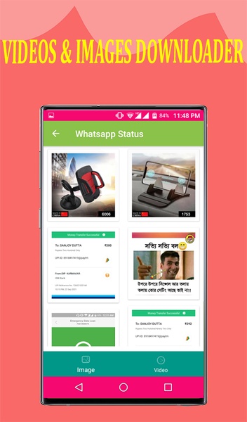Whatsapp Image and Video Status Downloader 4 in 1 - Preview 2