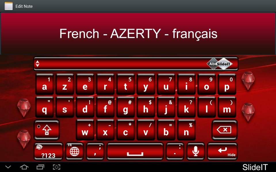 SlideIT French [AZERTY] Pack - Preview 4