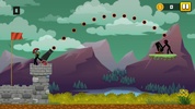 Stickman Cannon Ball Shooter screenshot 2