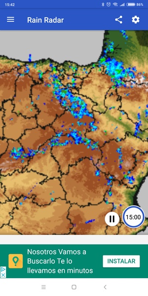 Rain Radar - Preview 2