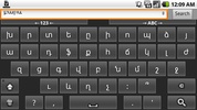 AnySoftKeyboard - Armenian Language Pack screenshot 1