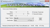 DesktopSnowOK screenshot 1