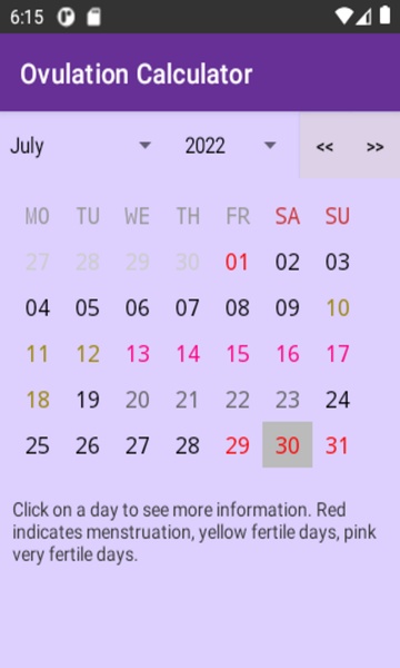 Ovulation Calculator - Preview 5
