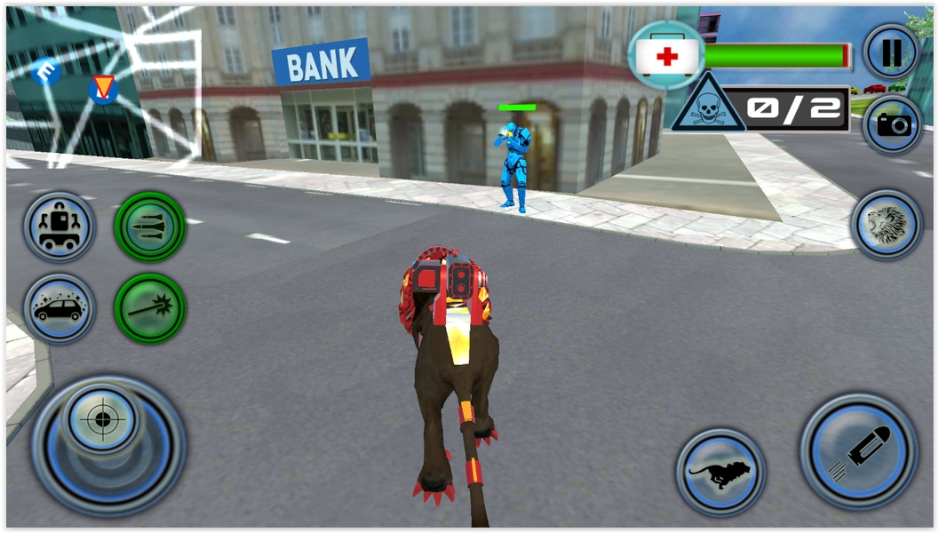 Ultimate Wild Lion Robot: Car Robot Transform Game - Preview 3