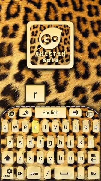 Cheetah Gold Keyboard - Preview 2
