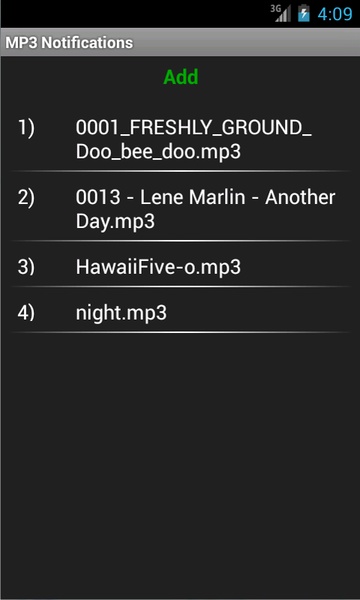 MP3 Notifications - Preview 2