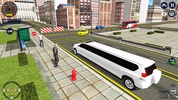 Car driving limousine car game screenshot 4
