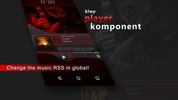 Komponent Player Music klwp screenshot 1