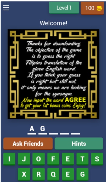 English to Filipino Word Game - Preview 6