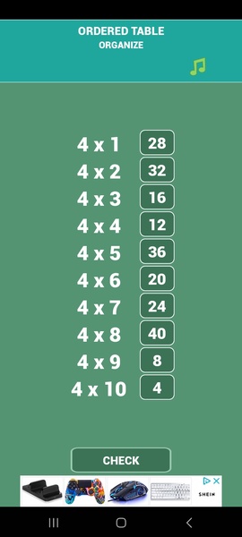 Multiplication tables games - Preview 3
