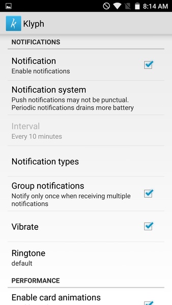 Klyph for Facebook - Preview 5