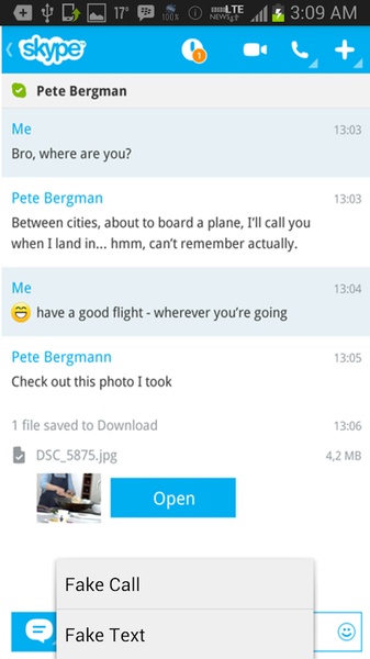 FakeChatMessenger - Preview 1