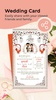 Wedding Card Maker: Invitation screenshot 1