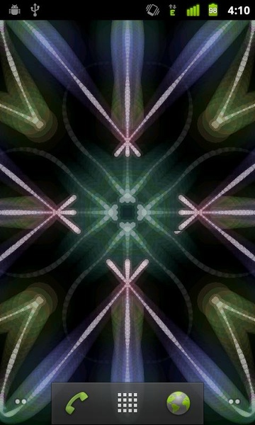 Glow Kaleidoscope Live Wallpaper - Preview 3