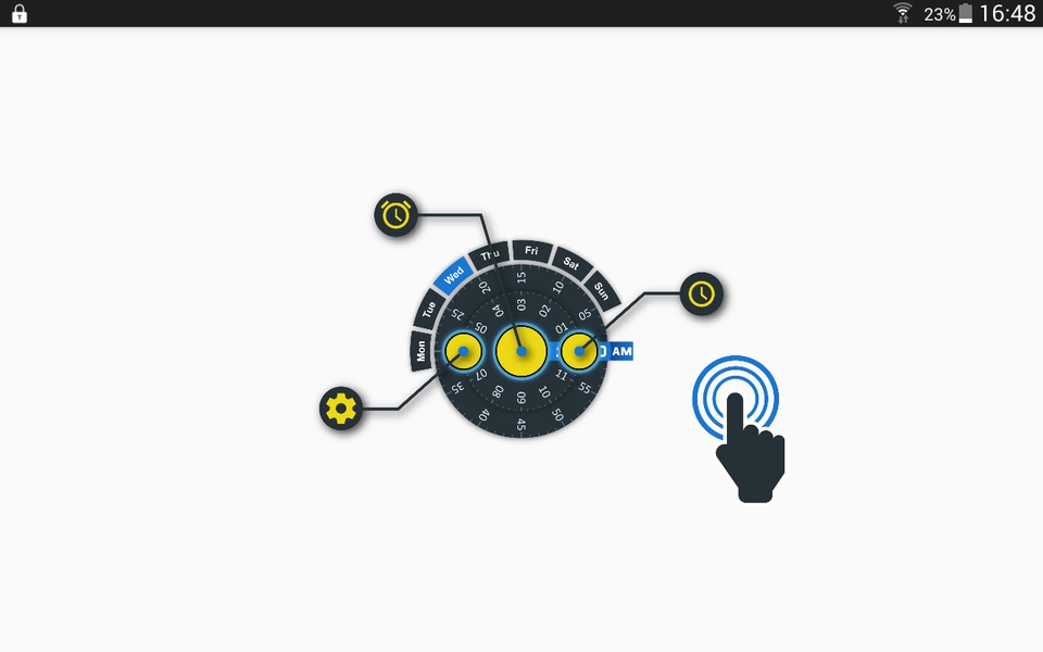 Transparent Clock - Preview 3