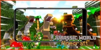 Jurassic Minecraft World PE 20 screenshot 1