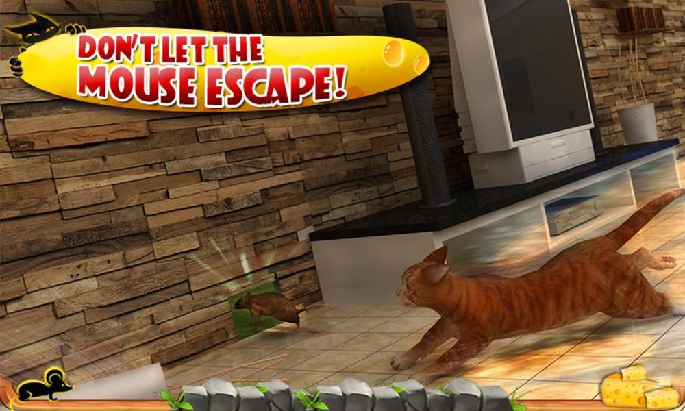 Crazy Cat vs. Mouse 3D - Preview 4