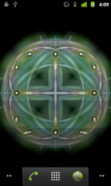 Glow Kaleidoscope Live Wallpaper - Preview 4