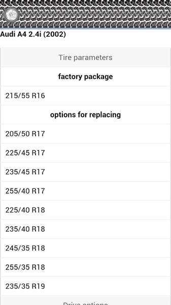 Wheel Tire Calculator - Preview 1