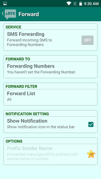 Auto SMS(Lite) - Preview 1