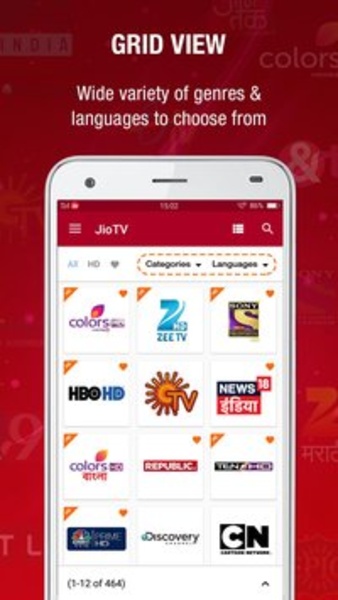 Jio tv hot sale free channel