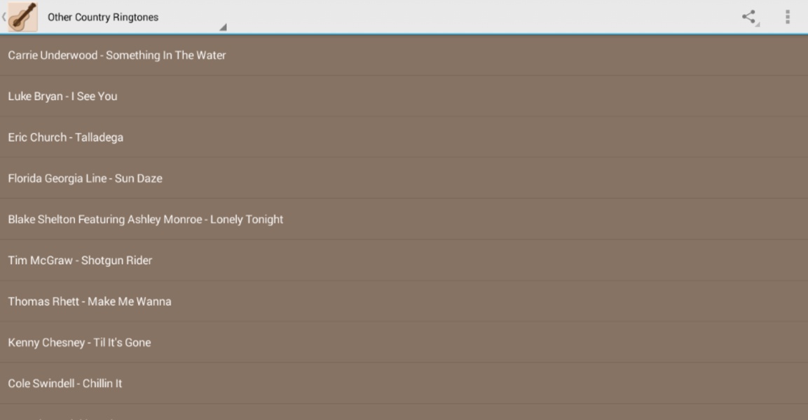 Best Country Ringtones - Preview 1