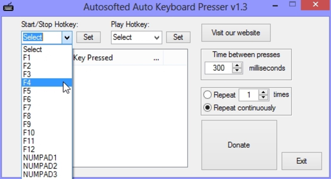 Auto Keyboard Clicker Free Download