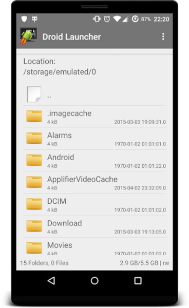 Droid Launcher - Preview 4
