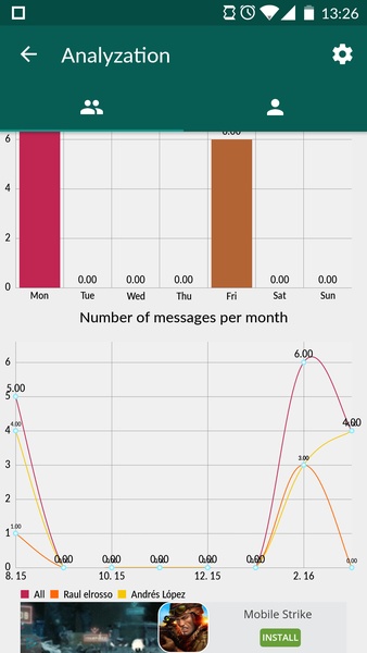 WhatsApp Analyzer - Preview 2