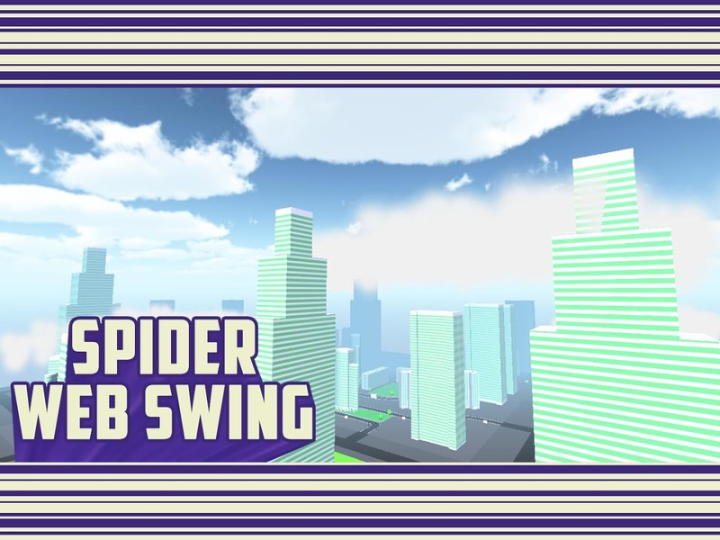 How To Make a Working Web-Swinging Spider Man Game! (ROBLOX