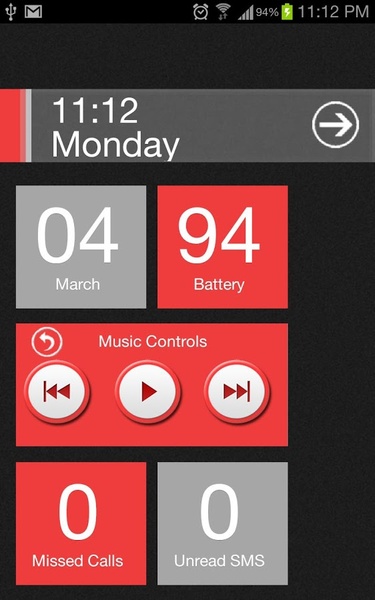 Red Theme Go Locker Theme - Preview 4