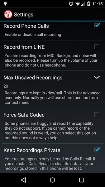Calls Recall - Preview 4