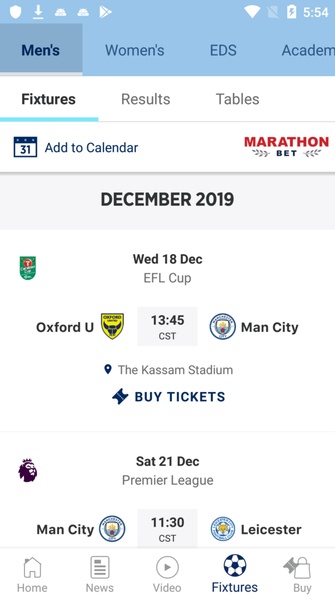 ManCityApp - Preview 7