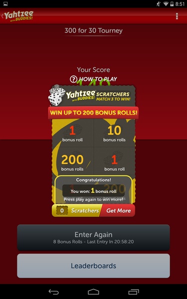 Yahtzee With Buddies - Preview 3